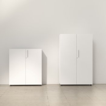 Acheter BLAN Armoire de Bureau Portes Battantes